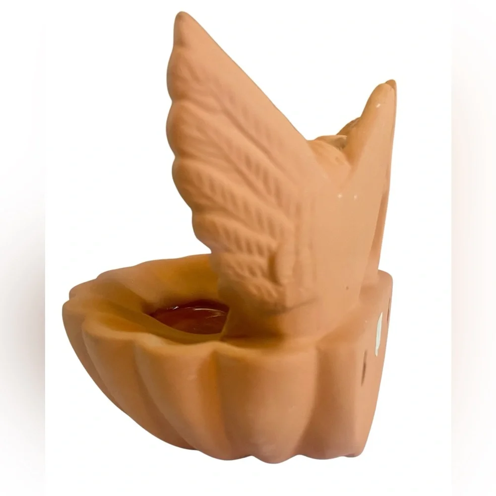 PartyLite Angel Candle Holder - Terracotta